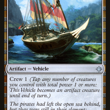Sleek Schooner (XLN-247) - Ixalan Foil