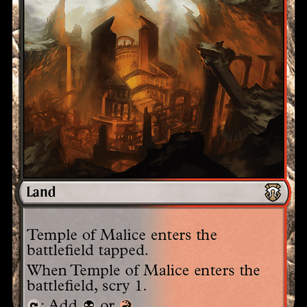 Temple of Malice (M3C-389) - Modern Horizons 3 Commander