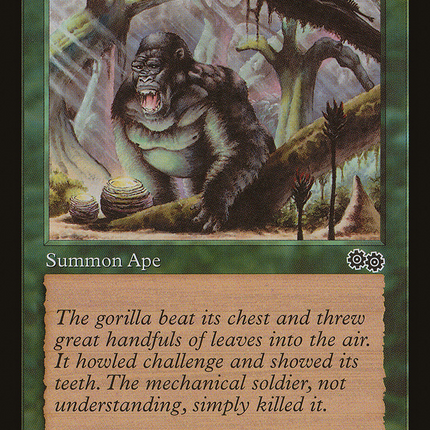 Gorilla Warrior (USG-256) - Urza's Saga