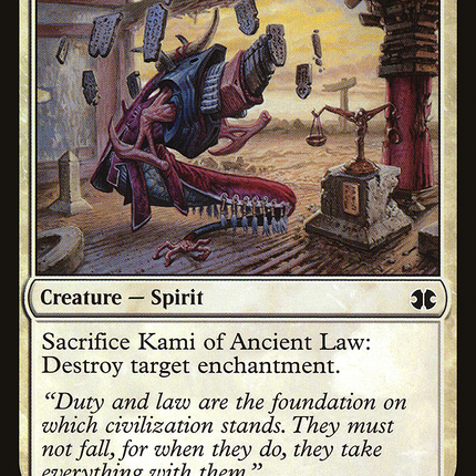 Kami of Ancient Law (MM2-021) - Modern Masters 2015
