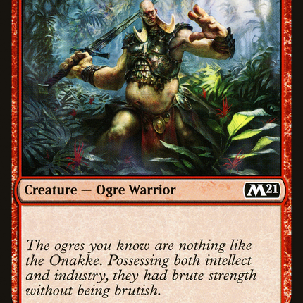 Onakke Ogre (M21-155) - Core Set 2021