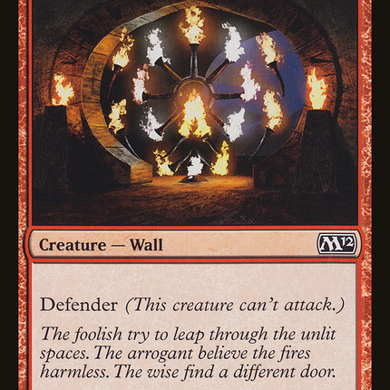 Wall of Torches (M12-159) - Magic 2012 Foil