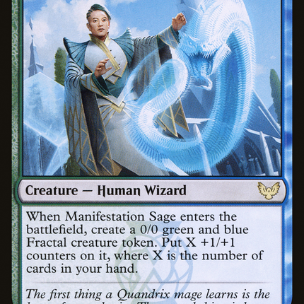 Manifestation Sage (STX-205) - Strixhaven: School of Mages