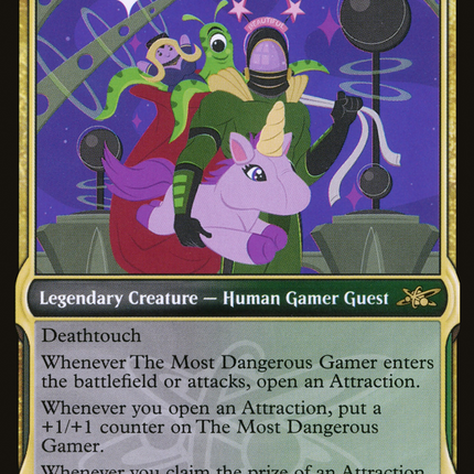 The Most Dangerous Gamer (UNF-266) - Unfinity: (Showcase) Foil