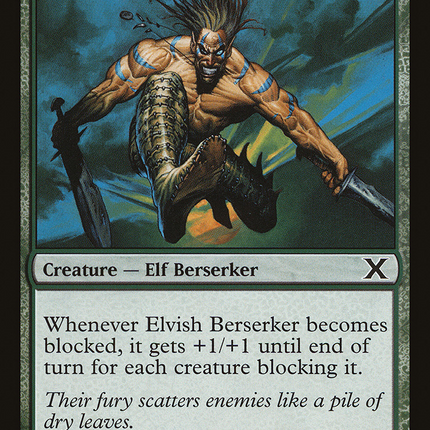 Elvish Berserker (10E-260) - Tenth Edition Foil