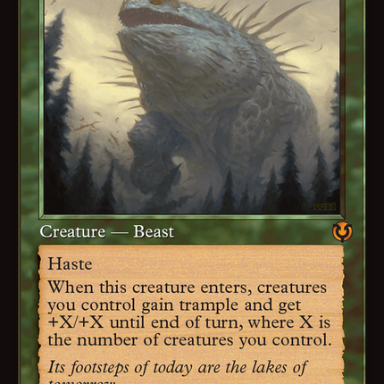 Craterhoof Behemoth (INR-480) - Innistrad Remastered