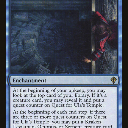 Quest for Ula's Temple (WWK-035) - Worldwake Foil