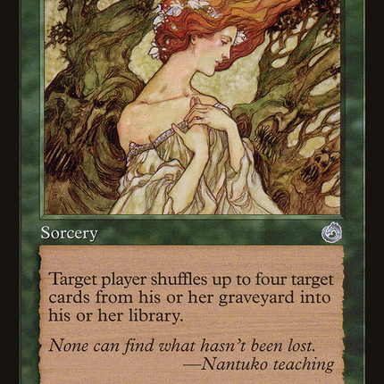 Dwell on the Past (TOR-124) - Torment Foil