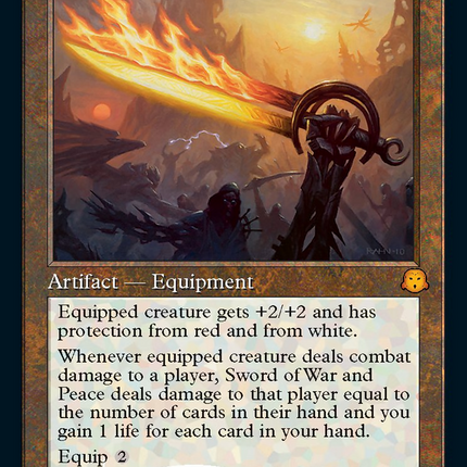 Sword of War and Peace (JDG-005) - Judge Gift Cards 2023 Foil