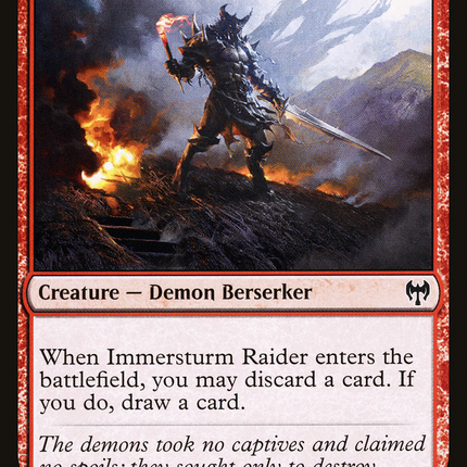 Immersturm Raider (KHM-141) - Kaldheim