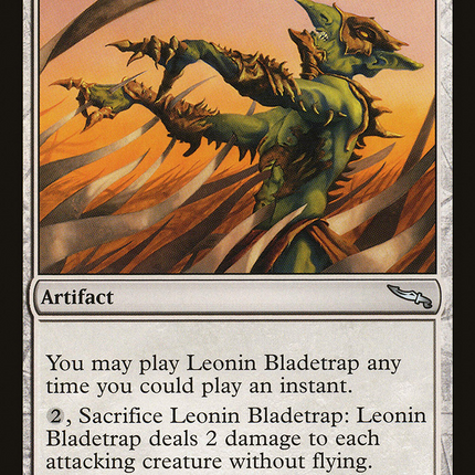 Leonin Bladetrap (MRD-192) - Mirrodin