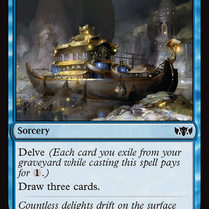 Treasure Cruise (TDC-169) - Commander: Tarkir: Dragonstorm