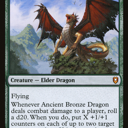 Ancient Bronze Dragon (CLB-214) - Commander Legends: Battle for Baldur's Gate