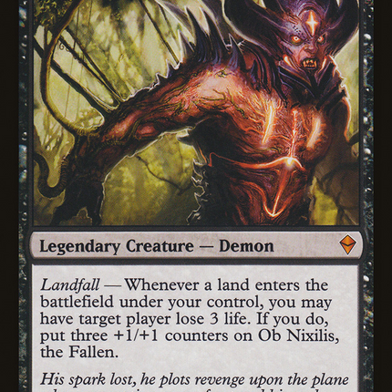 Ob Nixilis, the Fallen (ZEN-107) - Zendikar Foil