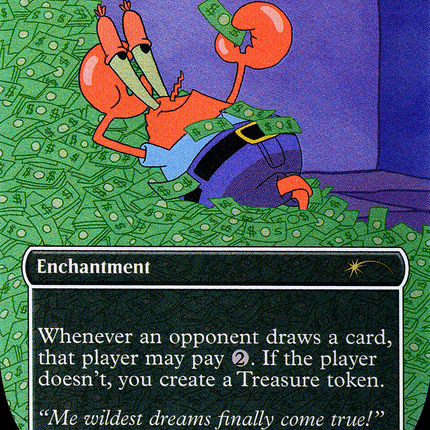 Smothering Tithe (SLD-7009) - Secret Lair Drop (Borderless) Foil