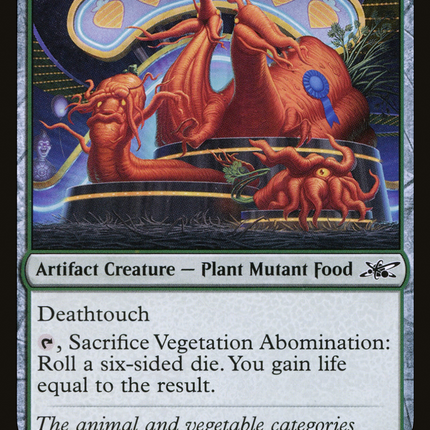 Vegetation Abomination (UNF-160) - Unfinity Foil