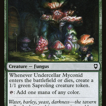 Undercellar Myconid (CLB-259) - Commander Legends: Battle for Baldur's Gate