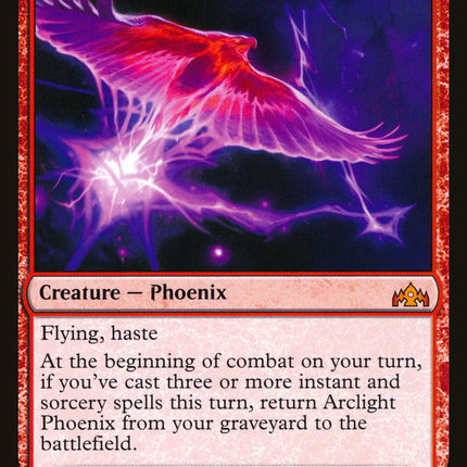 Arclight Phoenix (GRN-091) - Guilds of Ravnica Foil