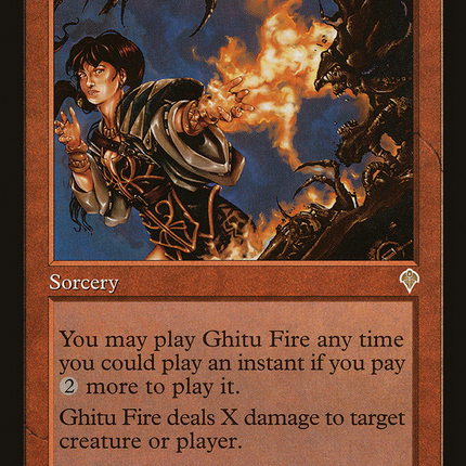 Ghitu Fire (INV-144) - Invasion