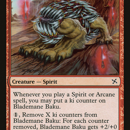 Blademane Baku (BOK-095) - Betrayers of Kamigawa