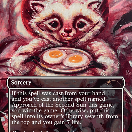 Approach of the Second Sun (SLD-1826) - Secret Lair Drop (Borderless) Foil