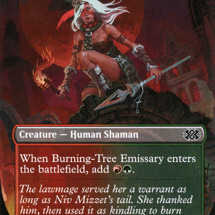 Burning-Tree Emissary (2X2-374) - Double Masters 2022 (Borderless)