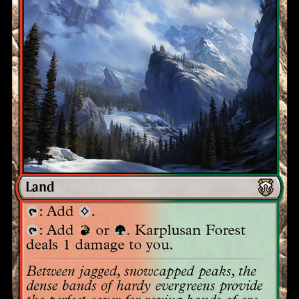 Karplusan Forest (M3C-351) - Modern Horizons 3 Commander Foil