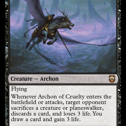 Archon of Cruelty (M3C-197) - Modern Horizons 3 Commander Foil