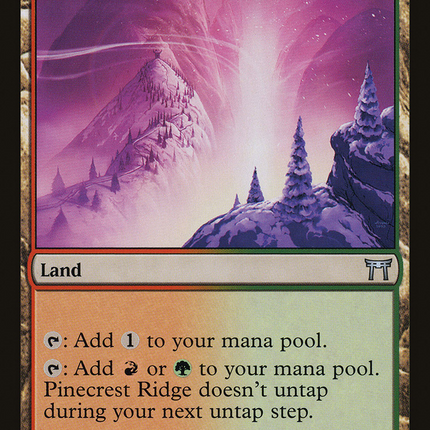 Pinecrest Ridge (CHK-281) - Champions of Kamigawa
