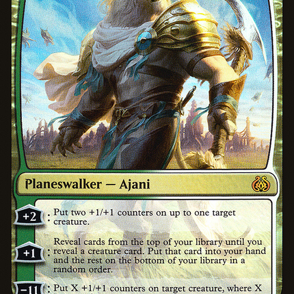 Ajani, Valiant Protector (AER-185) - Aether Revolt Foil