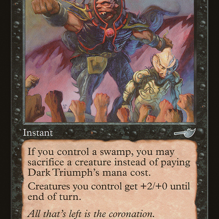 Dark Triumph (NMS-055) - Nemesis Foil