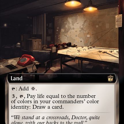 War Room (WHO-533) - Doctor Who: (Extended Art)