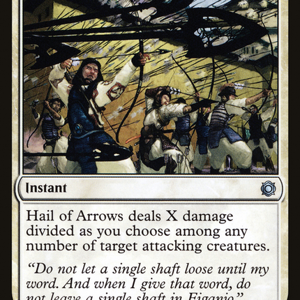 Hail of Arrows (CN2-090) - Conspiracy: Take the Crown Foil