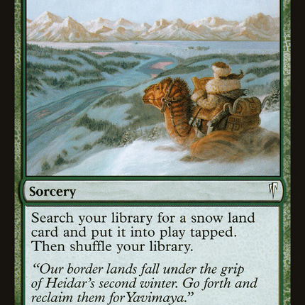 Into the North (CSP-111) - Coldsnap Foil