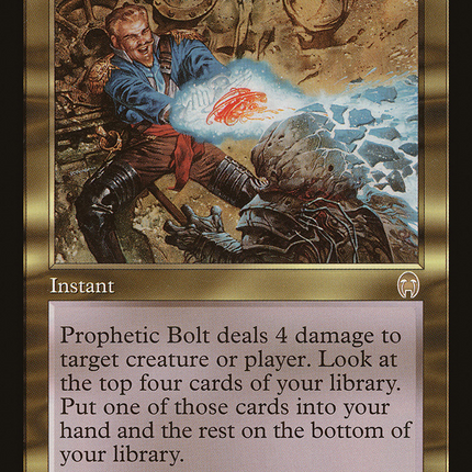 Prophetic Bolt (APC-116) - Apocalypse Foil
