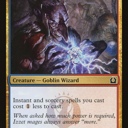 Goblin Electromancer (RTR-163) - Return to Ravnica Foil
