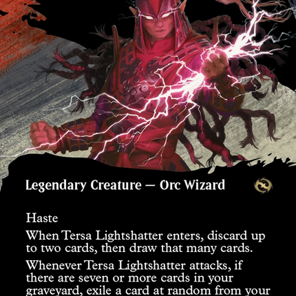 Tersa Lightshatter (TDM-345) - Tarkir: Dragonstorm: (Showcase) (Borderless) Foil