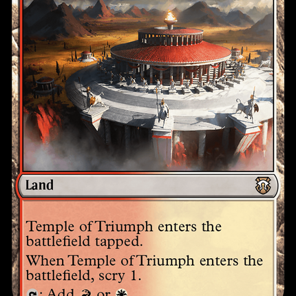 Temple of Triumph (M3C-392) - Modern Horizons 3 Commander Foil