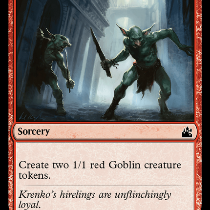 Krenko's Command (RVR-115) - Ravnica Remastered Foil