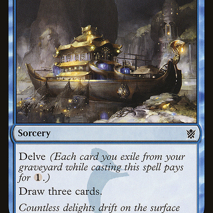 Treasure Cruise (KTK-059) - Khans of Tarkir
