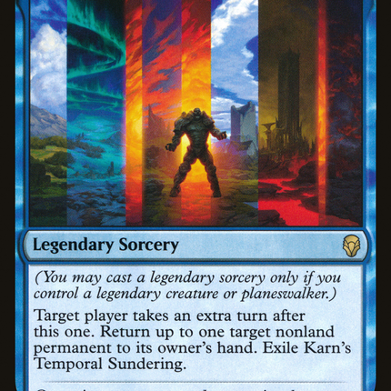 Karn's Temporal Sundering (DOM-055) - Dominaria