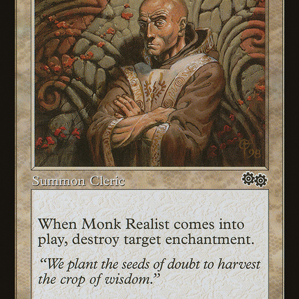 Monk Realist (USG-021) - Urza's Saga