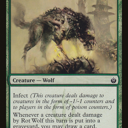 Rot Wolf (MBS-090) - Mirrodin Besieged