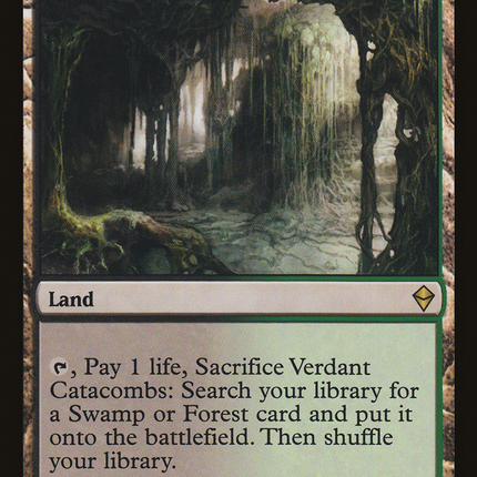 Verdant Catacombs (ZEN-229) - Zendikar