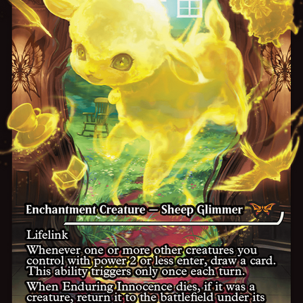 Enduring Innocence (DSK-386) - Duskmourn: House of Horror: (Showcase) Foil
