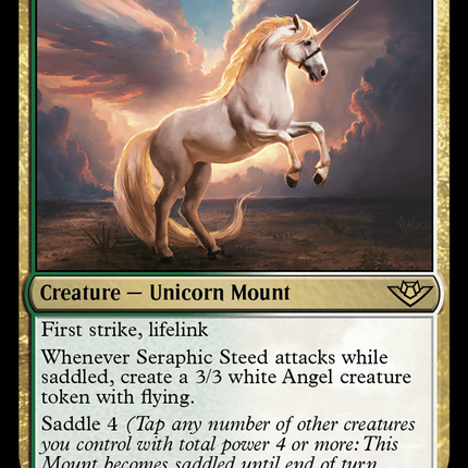 Seraphic Steed (OTJ-232) - Outlaws of Thunder Junction