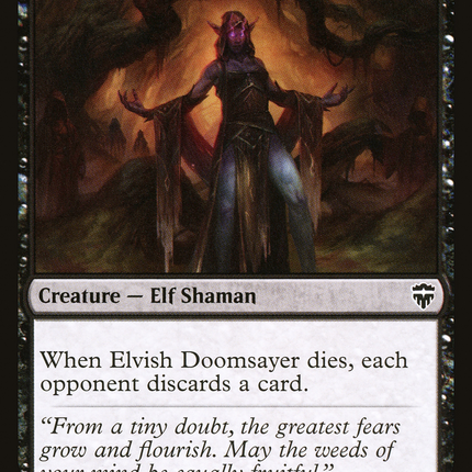 Elvish Doomsayer (CMR-120) - Commander Legends