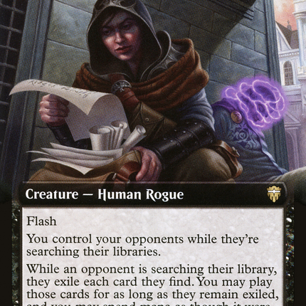 Opposition Agent (CMR-651) - Commander Legends: (Extended Art) Foil
