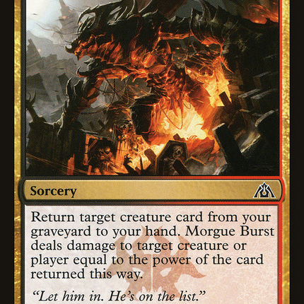 Morgue Burst (DGM-086) - Dragon's Maze