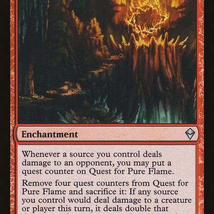 Quest for Pure Flame (ZEN-144) - Zendikar Foil